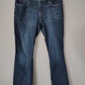Juniors Arizona Jean Co flare dark wash 13 short